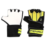 Luva de Goleiro Penalty Delta Training X Indoor - Infantil PRETO/AMARELO