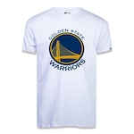 Camiseta New Era Masculina Golden State Warriors Basic Logo BRANCO