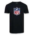 Camiseta New Era Masculina Logo Time NFL PRETO