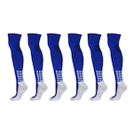 Meião Penalty Matis Treino - 6 Pares - Masculino AZUL/BRANCO