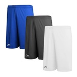 Kit de Calção Penalty X - Masculino - 3 Unids AZUL/BRANCO