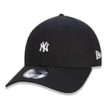 Boné Aba Curva New Era 940 New York Yankees Mini Logo - Snapback - Adulto PRETO