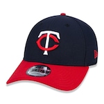 Boné Aba Curva New Era Minnesota Twins 940 Team - Snapback - Adulto AZUL ESC/VERMELHO