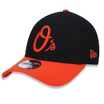 Boné Aba Reta New Era Baltimore Orioles 940 Team Color  - Snapback - Adulto PRETO/LARANJA