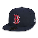 Boné Aba Reta Boston Red Sox 5950 Game Cap - Fechado - Adulto AZUL ESCURO