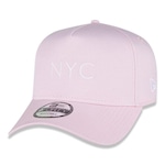 Boné Aba Curva New Era 940 A-Frame NYC Core Candy - Snapback - Adulto ROSA