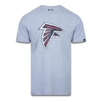 Camiseta New Era Atlanta Falcons Logo Time NFL - Masculina CINZA