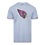 Camiseta New Era NFL Arizona Cardinals Logo Time - Masculina CINZA