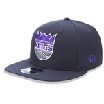 Boné Aba Reta New Era Sacramento Kings 950 Primary - Snapback - Adulto CINZA/ROXO