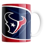 Caneca NFL Houston Texans de Porcelana - 325ml Nao Se Aplica