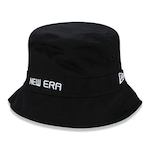 Chapéu Bucket New Era Core Script - Adulto PRETO