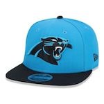 Boné Aba Reta New Era Carolina Panthers 950 Classic Team - Snapback - Adulto AZUL/PRETO