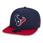 Boné Aba Reta New Era Houston Texans 950 Classic Team - Snapback - Adulto Vermelho/Preto