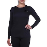 Camiseta Manga Longa Columbia Neblina - Feminina PRETO