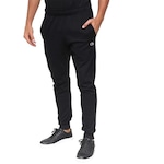 Calça de Moletom Champion Felpado Logo Embroidery Color - Masculina PRETO