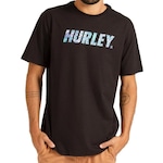 Camiseta Hurley Silk Hypnosis - Masculina PRETO