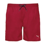 Shorts Puma Board Médio - Masculino VERMELHO