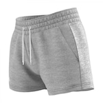 Shorts adidas Future Icon Stadium - Feminino CINZA/BRANCO