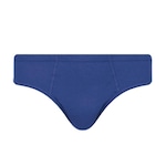 Cueca Slip Selene Algodão - Adulto - 3 Unidades AZUL ESC/AZUL