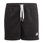 Bermuda adidas Essentials 3-Stripes Juvenil - Infantil PRETO/BRANCO