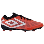 Chuteira de Campo Umbro Velocita 6 Premier FG - Adulto LARANJA/PRETO