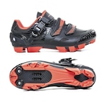 Sapatilha para Ciclismo MTB Absolute Wild - Adulto PRETO/VERMELHO