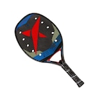 Raquete de Beach Tennis Drop Shot Explorer 2.0 Carbono 3K PRETO/VERMELHO