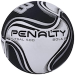 Bola de Futsal Penalty 8 X PRETO/CINZA