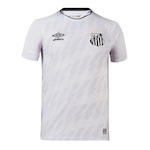 Camisa Umbro Santos I 2021 Classic Nº 10 - Masculina BRANCO