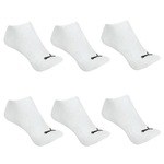 Meia Puma Logo - Adulto - 6 pares BRANCO