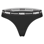 Calcinha Puma Fio Dental - Adulto PRETO