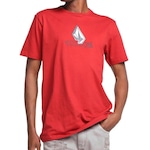 Camiseta Volcom Supple - Masculina VERMELHO