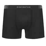 Cueca Boxer Selene sem Costura - Adulto PRETO