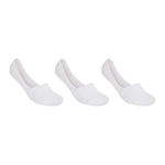 Meia Selene Sapatilha Invisível - Masculina - 3 Pares BRANCO