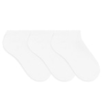 Meia Selene Sapatilha Esportiva - Adulto - 3 Pares BRANCO