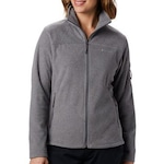 Jaqueta Fleece com Capuz Columbia Fast Trek II - Feminina CINZA