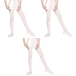 Kit Meia-Calça Selene Ballet/Jazz - 3 Unidades - Infantil BRANCO