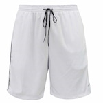 Bermuda Elite Comfort - Masculina Branco/Cinza Claro