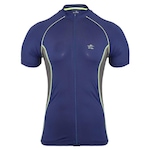 Camiseta Ciclismo Elite Special - Masculina AZUL ESC/VERDE