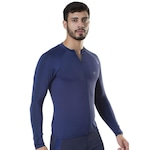 Camisa de Ciclismo Elite Special 135046 Manga Longa - Masculina AZUL ESCURO