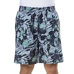 Bermuda Elite Estampada Esporte Ipojuca - Masculina PRETO/VERDE