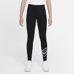 Calça Legging Nike Sportswear Favorites - Infantil PRETO