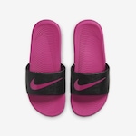 Chinelo Nike Kawa Slide - Infantil PRETO/ROSA