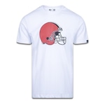 Camiseta New Era Plus Size Regular Manga Curta Cleveland Browns - Masculino BRANCO