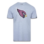 Camiseta New Era Plus Size Regular Manga Curta Arizona Cardinals - Masculino CINZA