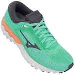 Tênis Mizuno Wave Sky Rise - Masculino Verde/Laranja