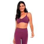 Top Alto Giro Essential - Adulto ROXO