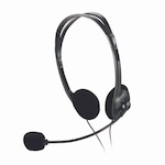 Fone De Ouvido Headset Multilaser Stereo com Fio 32 Ohms P2 PH002 PRETO