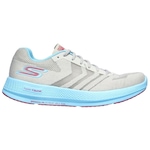 Tênis Skechers GOrun Razor + Plus - Feminino CINZA/AZUL CLA