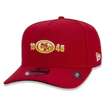 Boné Aba Curva New Era San Francisco 49ers 940 A-Frame Street Life - Snapback - Adulto VERMELHO